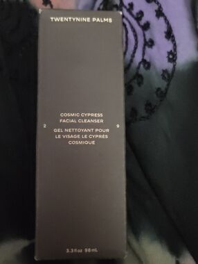 Twentynine Palms Cosmic Cypress Facial Cleanser — Black NWOT